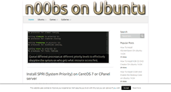 Desktop Screenshot of n00bsonubuntu.net